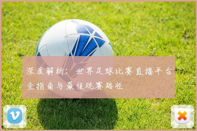 深度解析:世界足球比赛直播平台全指南与最佳观赛路径
