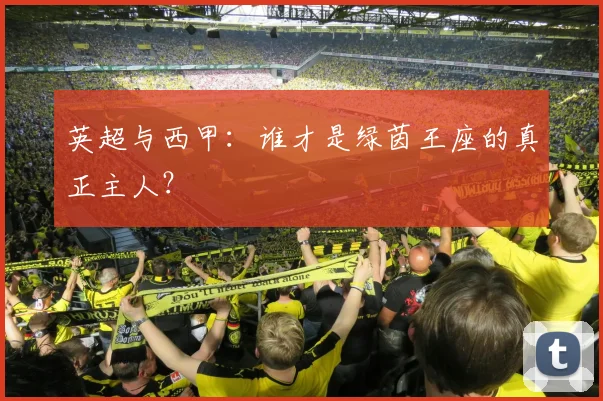 英超与西甲:谁才是绿茵王座的真正主人?